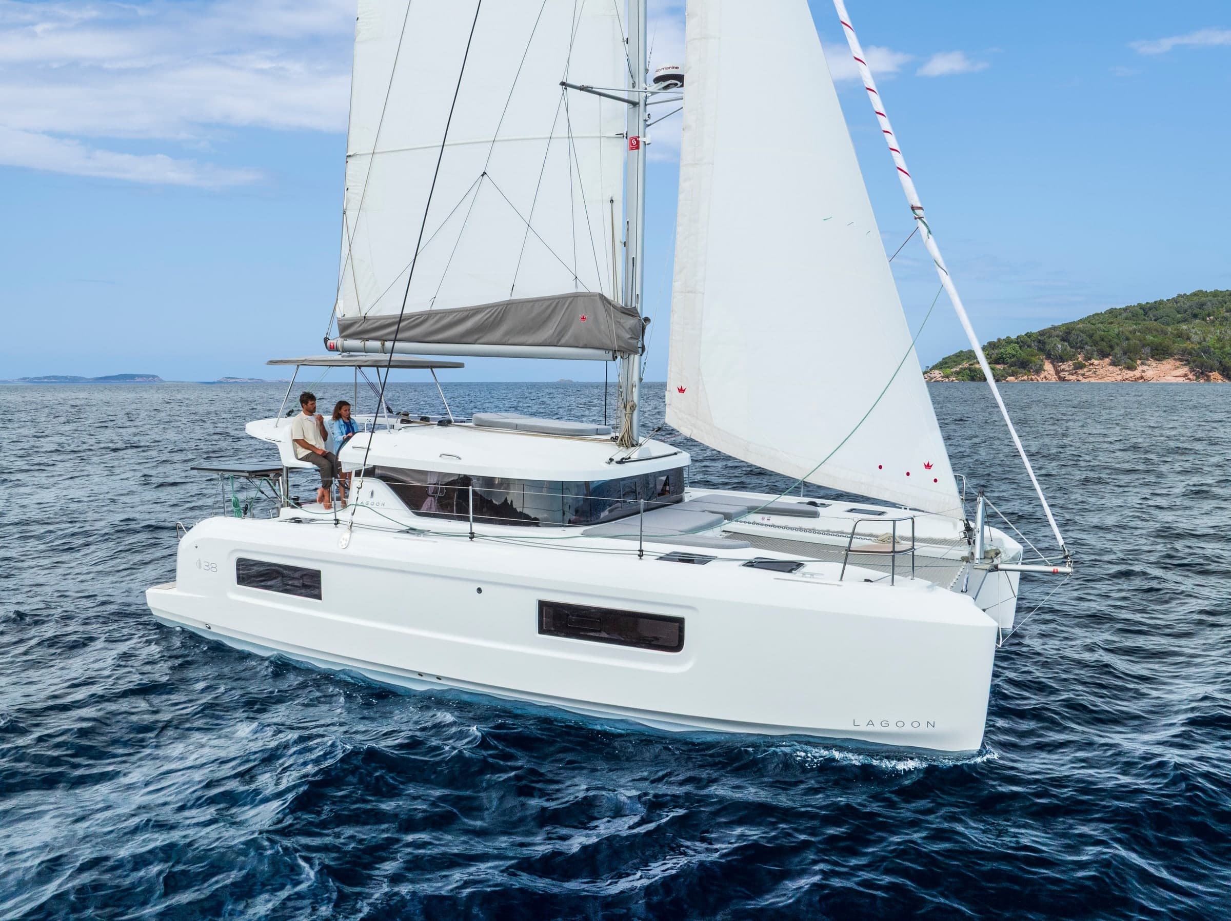 Lagoon 38 — catamarán Lagoon, perfil de navegación