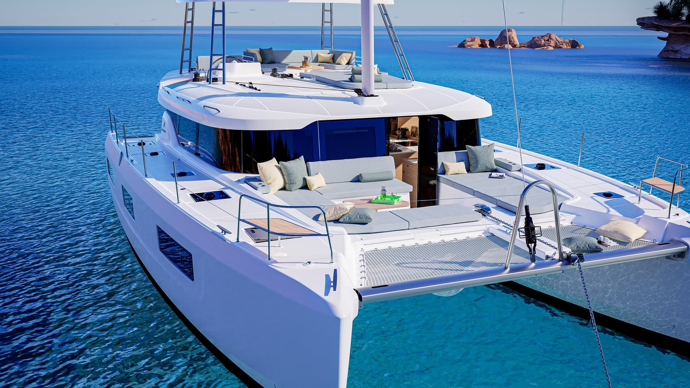 Lagoon 47 — catamarán Lagoon, perfil de navegación