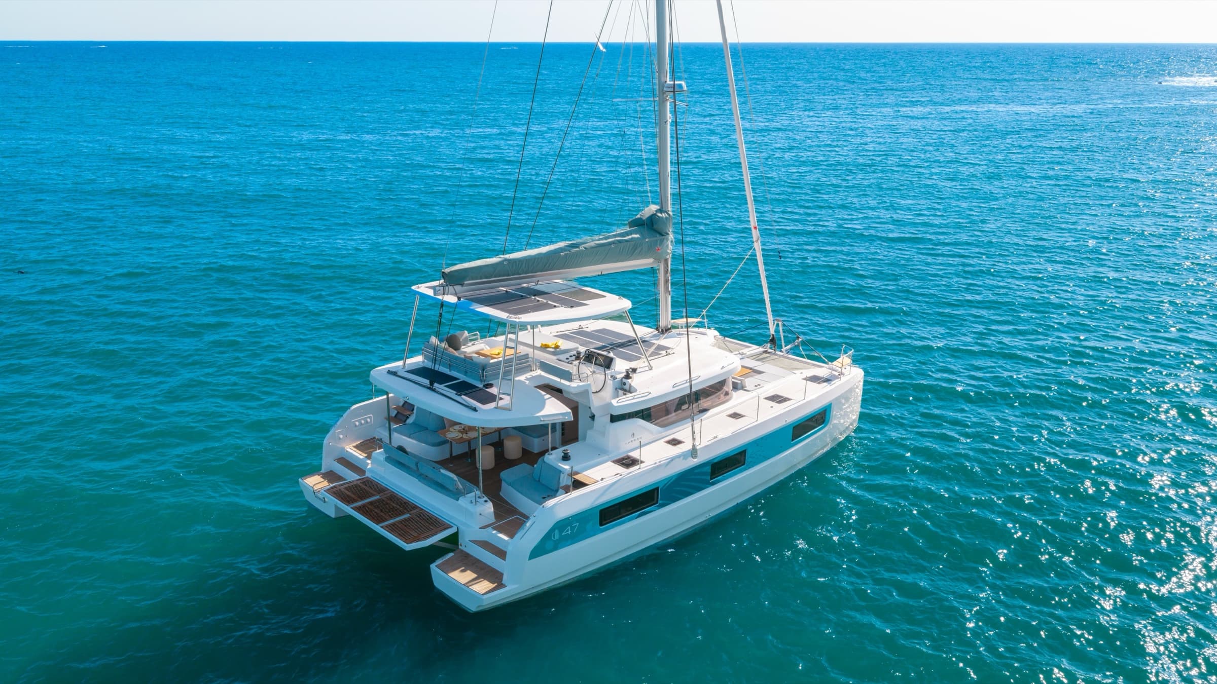 Lagoon 47 — catamarán Lagoon, perfil de navegación