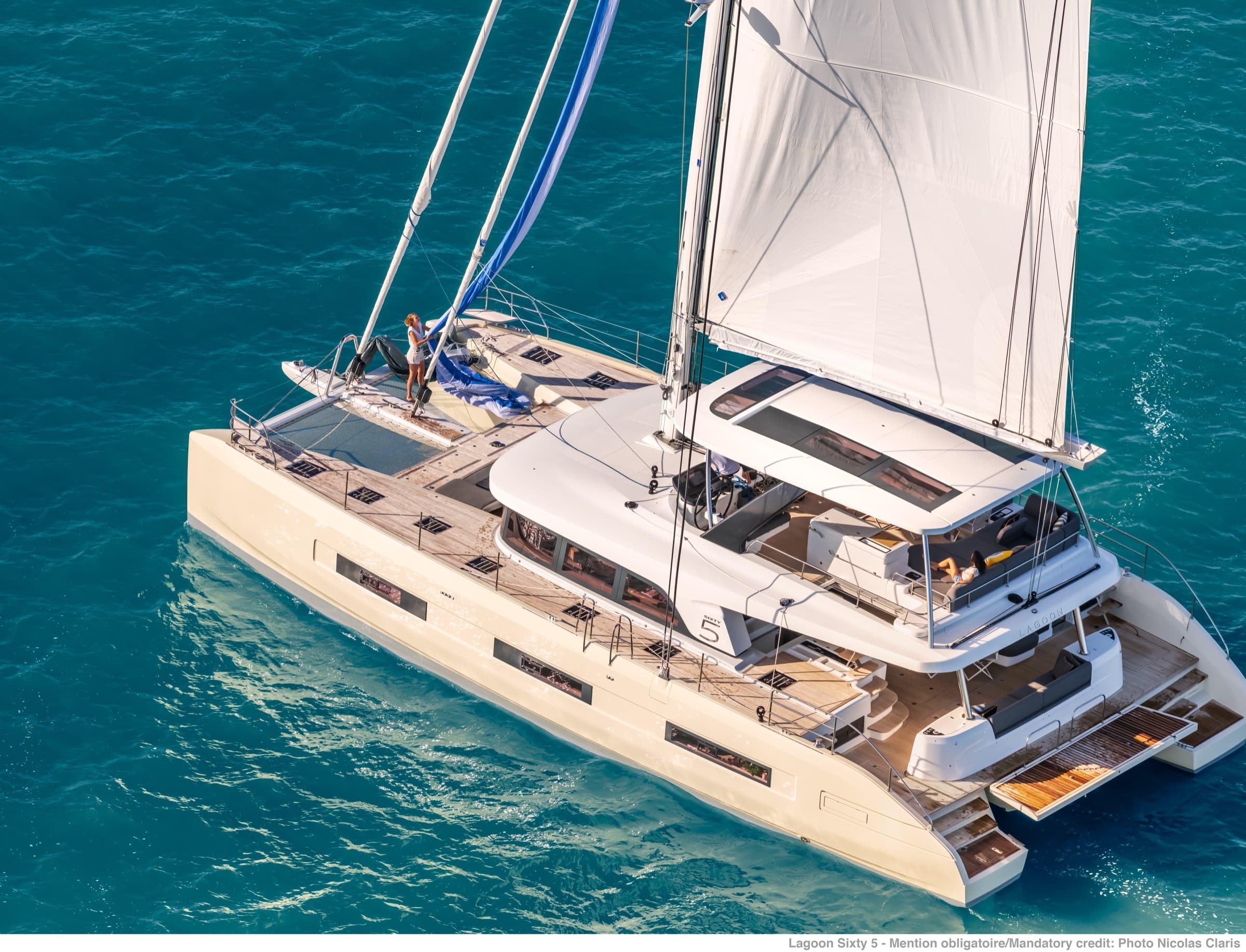 Lagoon Sixty 5 — catamarán Lagoon, perfil de navegación