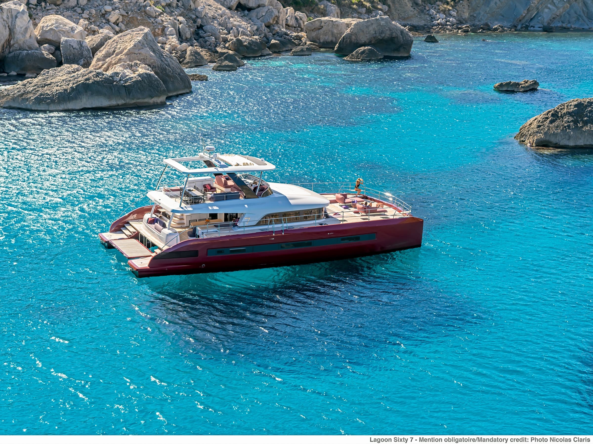 Lagoon Sixty 7 — catamarán Lagoon, perfil de navegación